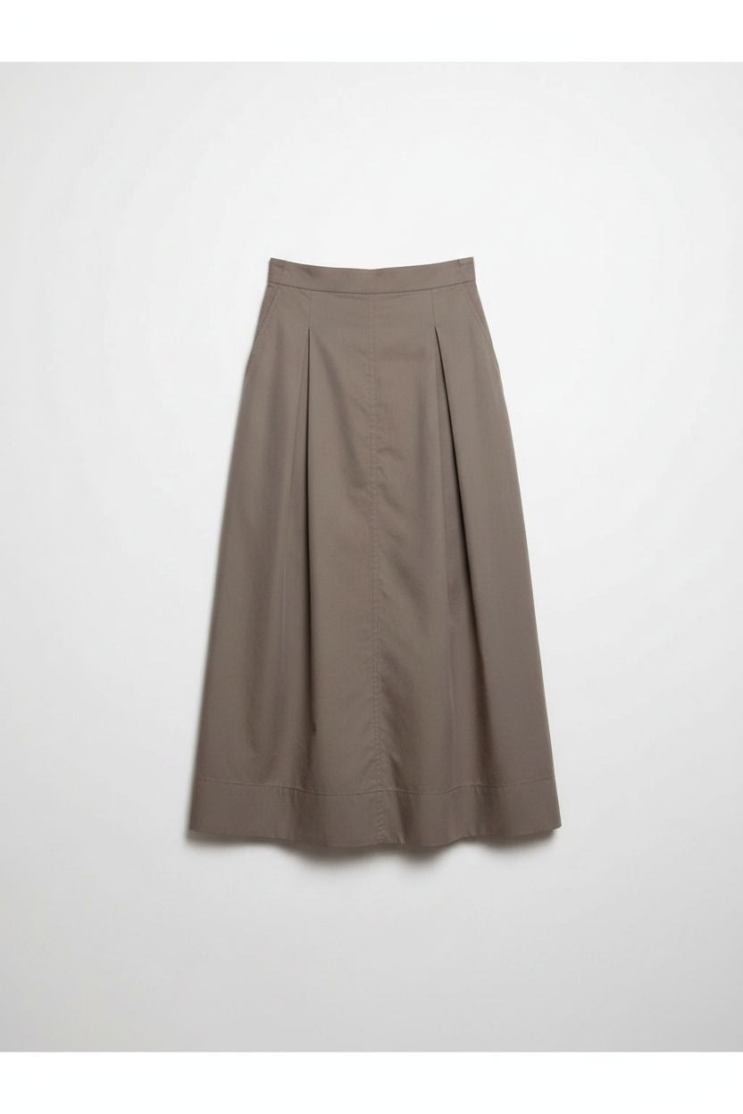Cody Skirt in Cotton Tencel Pharaoh