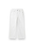 Denim Grace Crop White SLVRLAKE