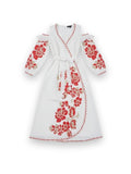 Vesna White Maxi Dress Annabo
