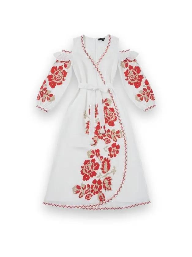 Vesna White Maxi Dress