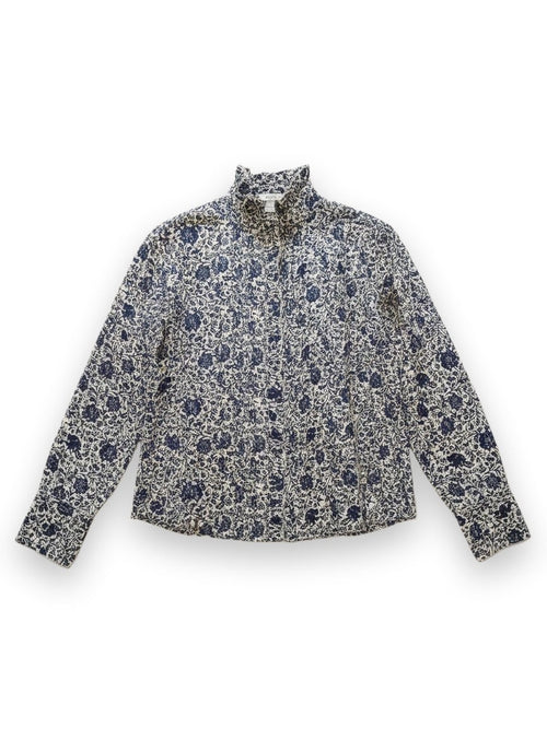 Phoebe Top Indigo Floral Mille