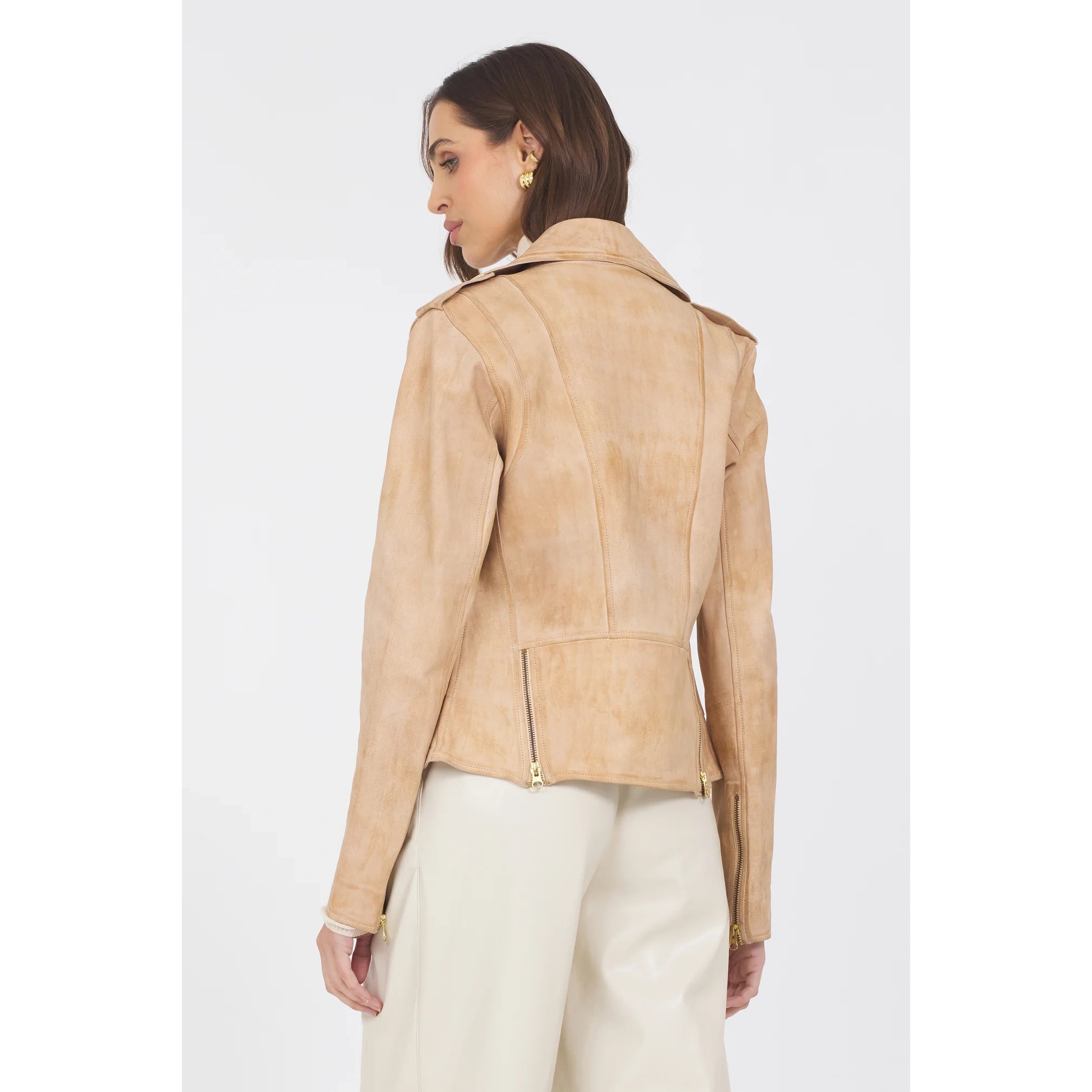 Tracy Distressed Leather - Primm'sTracy Distressed LeatherJakett New York