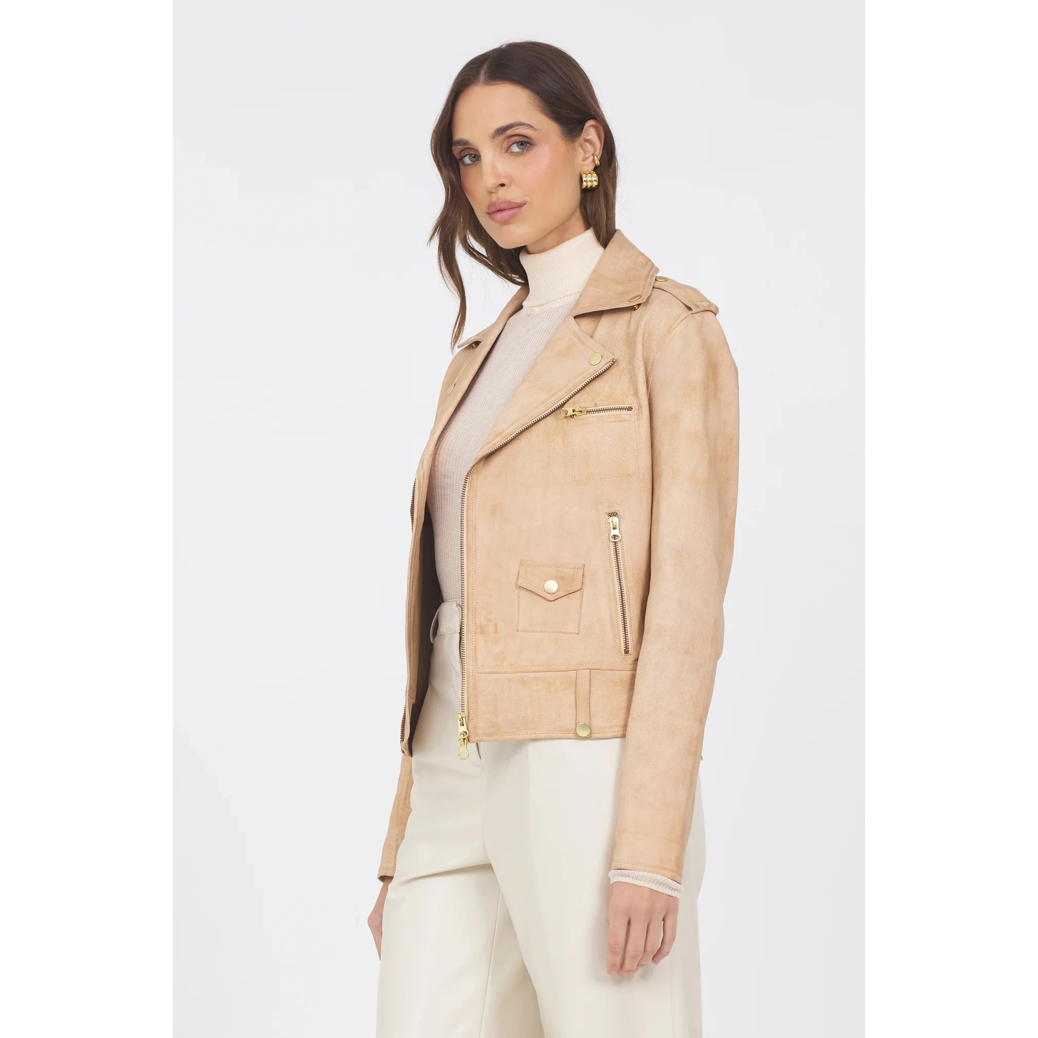 Tracy Distressed Leather - Primm'sTracy Distressed LeatherJakett New York