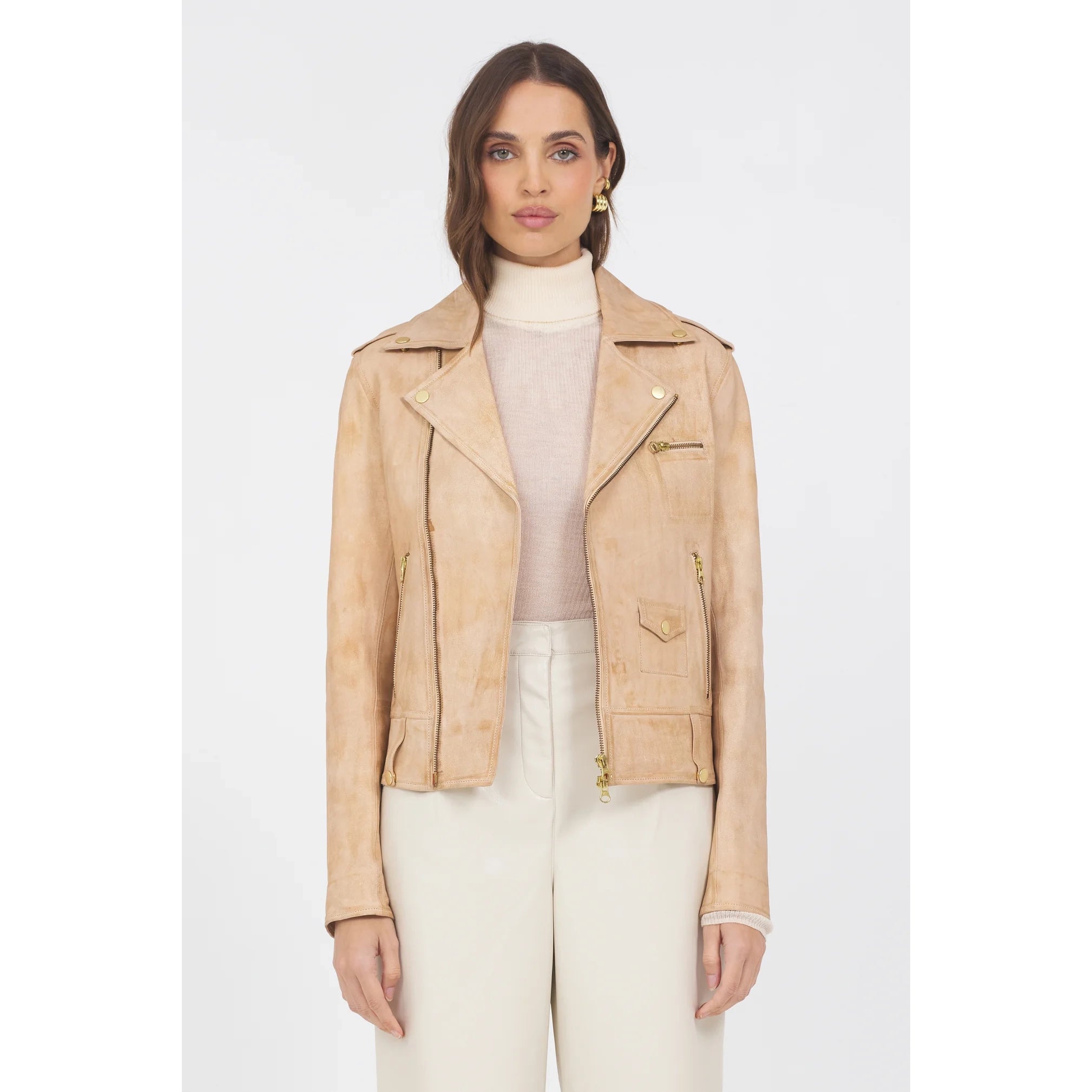 Tracy Distressed Leather - Primm'sTracy Distressed LeatherJakett New York