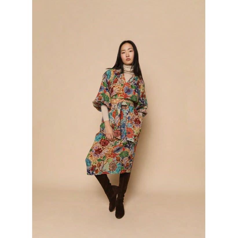 Classic Shirtwaist Dress | Maxi Shirtwaist Dress | Primm's