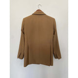 Trudi Blazer in Tropical Wool Black - Primm'sTrudi Blazer in Tropical Wool BlackPharaoh