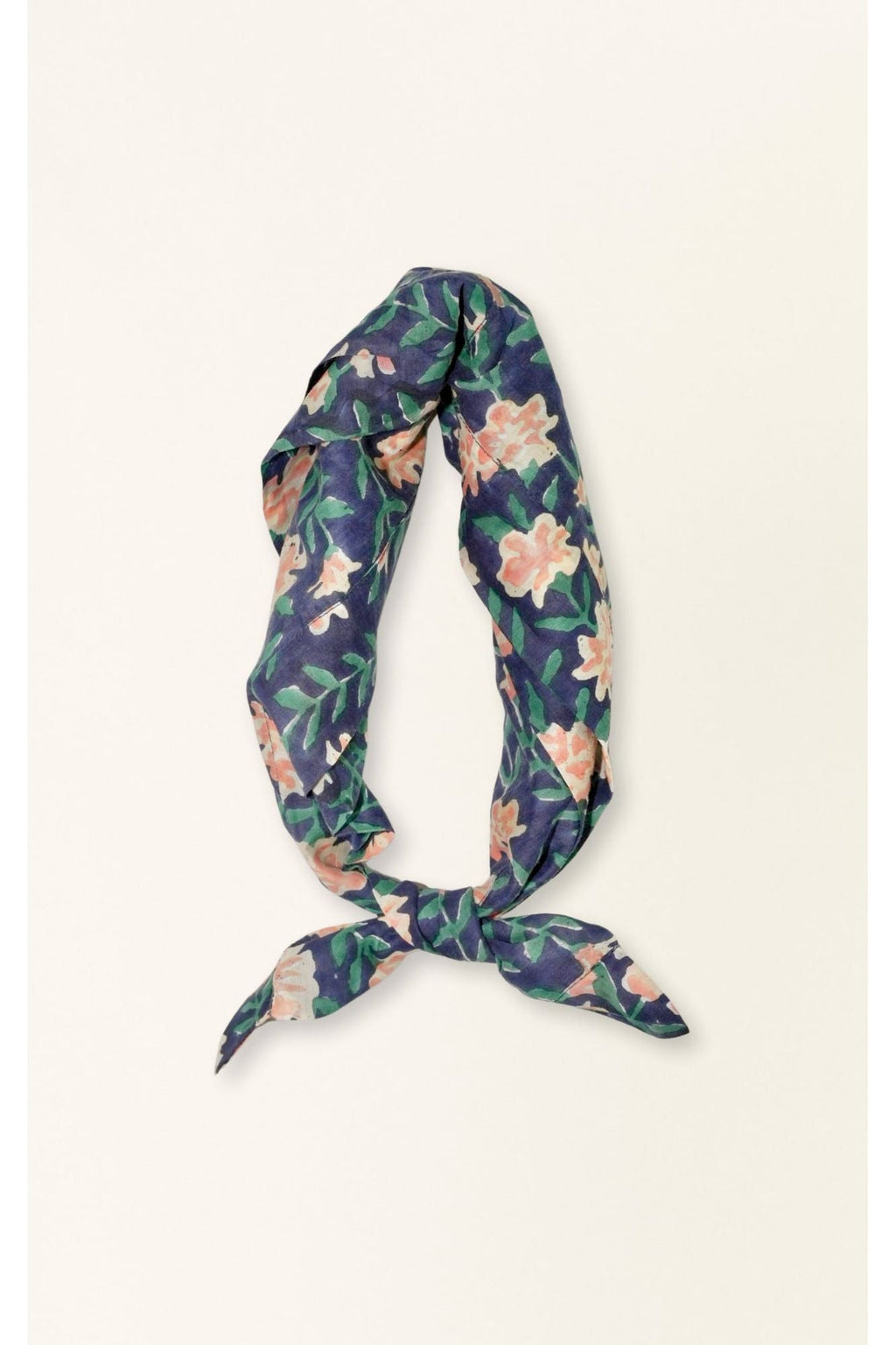Scarf in Midnight Pink Carnation MIRTH
