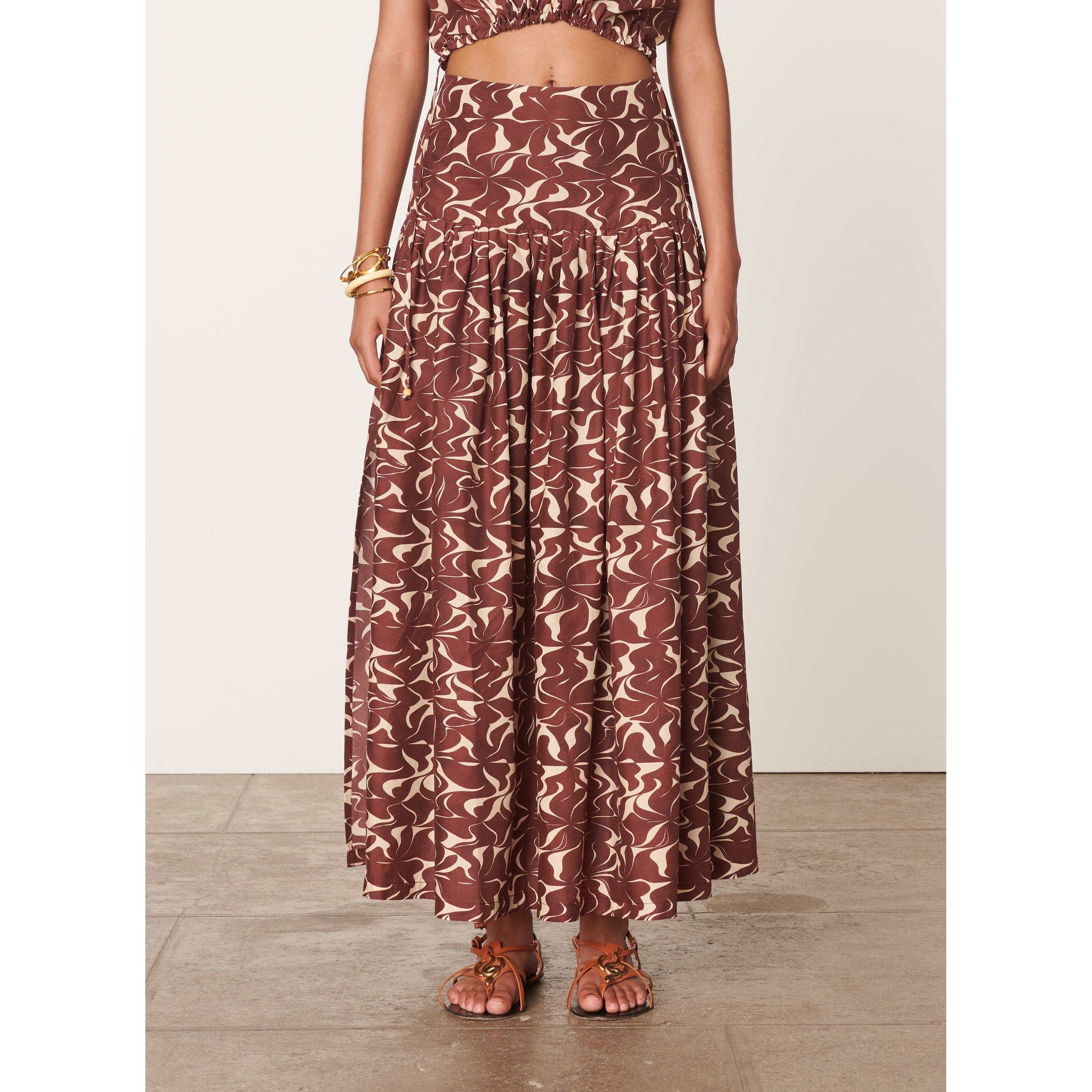 Vanessa Bruno Elysee Skirt Brun