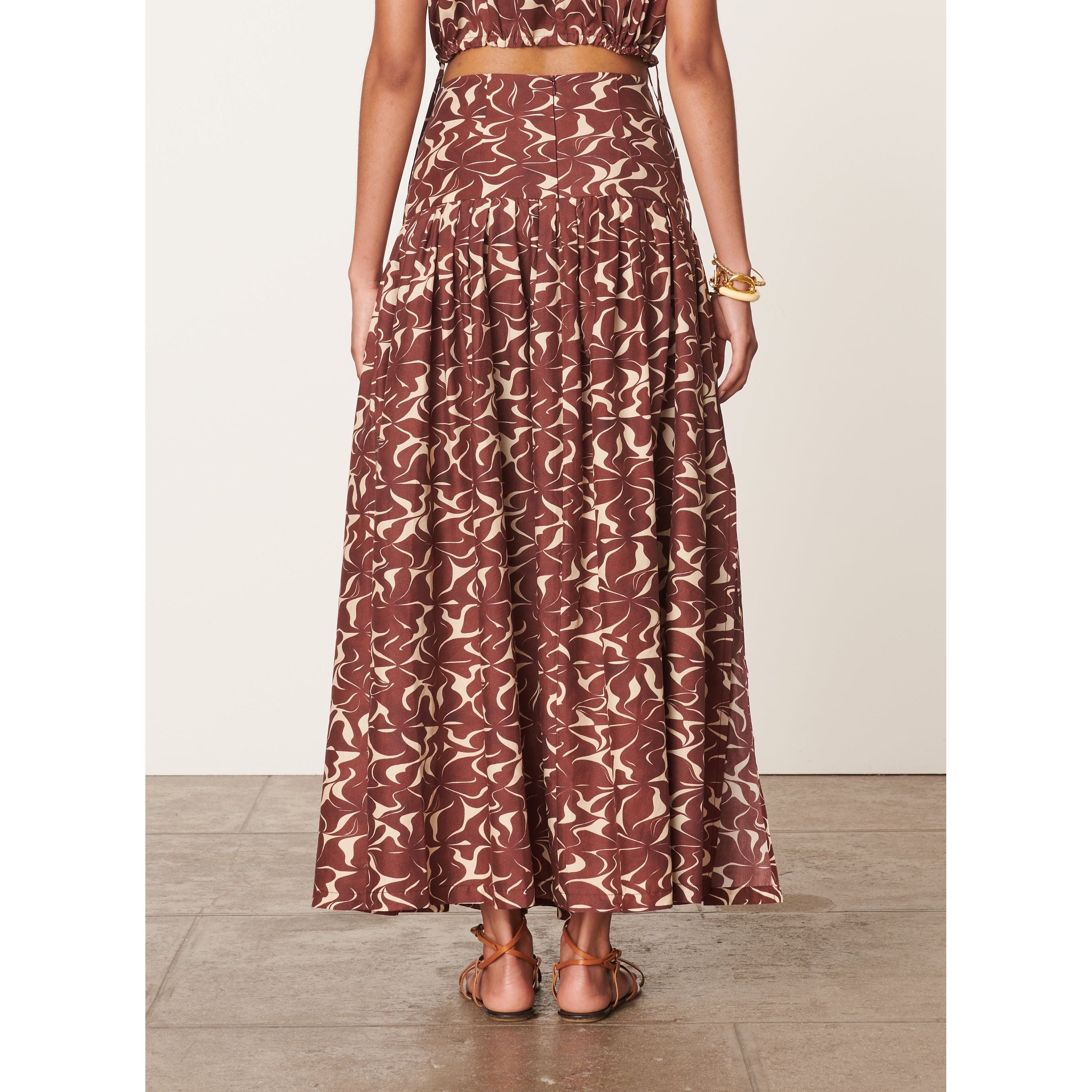 Vanessa Bruno Elysee Skirt Brun