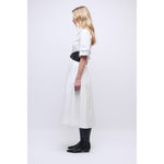 Lavender Simkhai Olson Belted Midi Dress