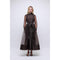 Light Gray Montgomery Gown Chocolate
