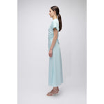 Marabella Draped Midi Dress Simkhai