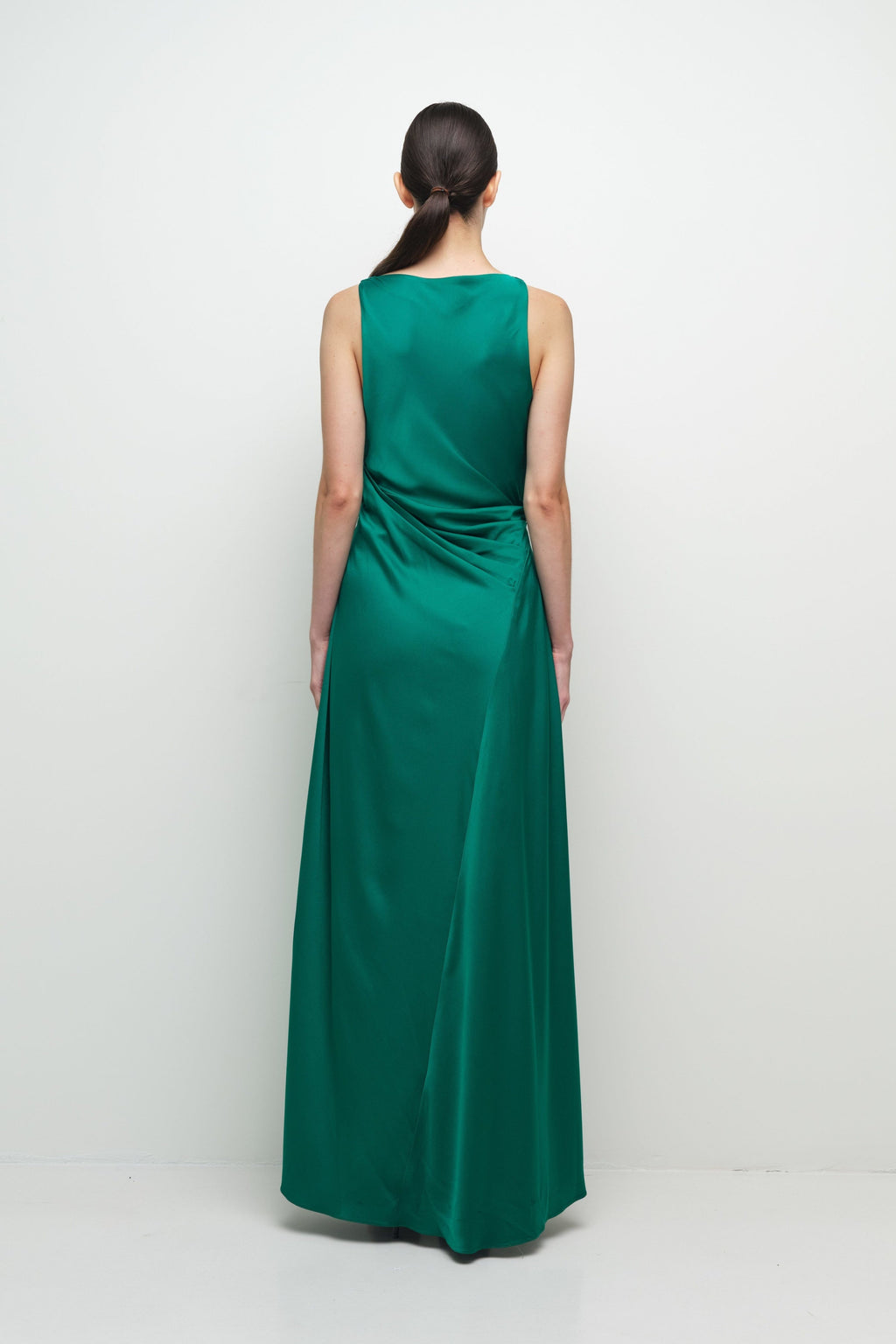 Melaney Satin Gown Simkhai