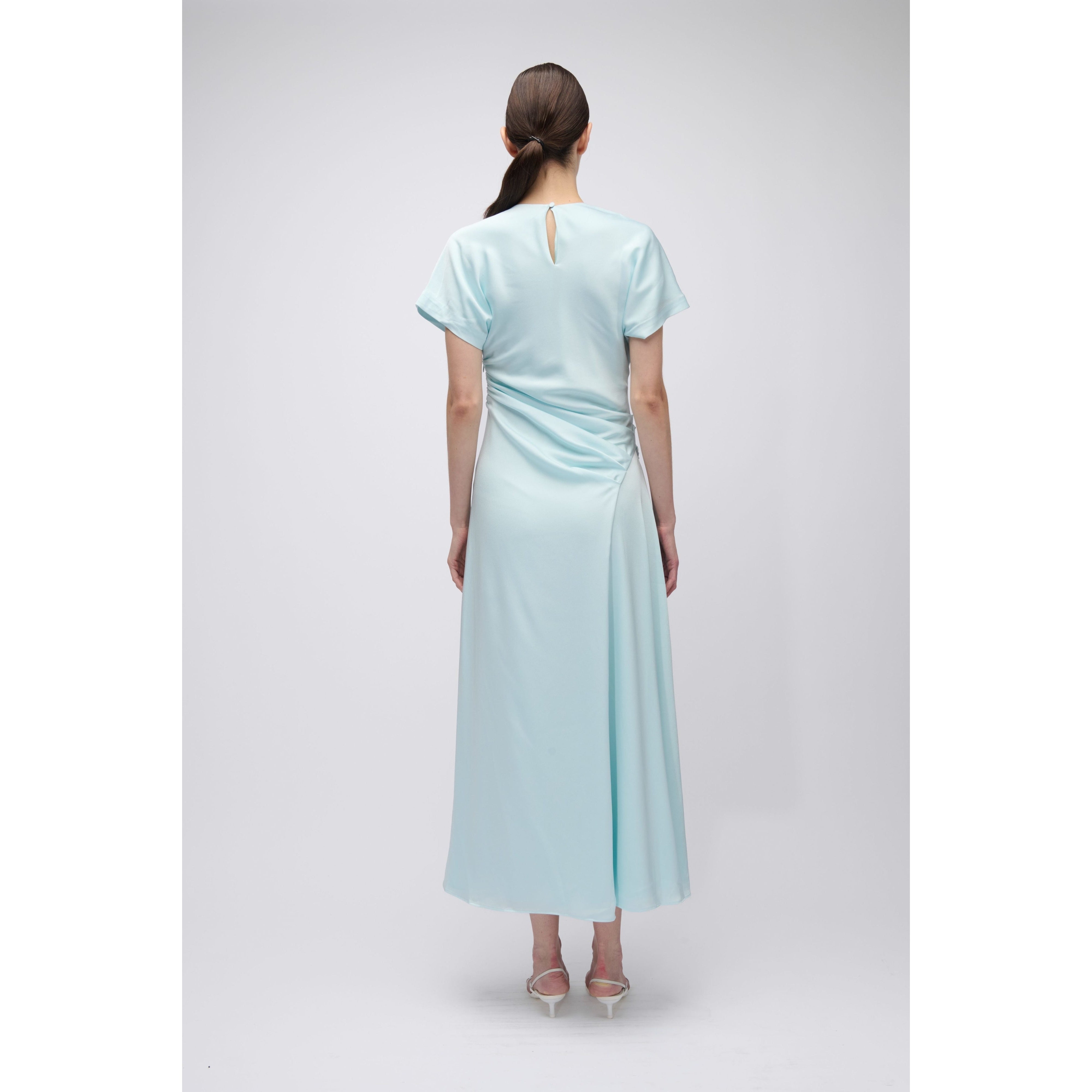 Marabella Draped Midi Dress Simkhai