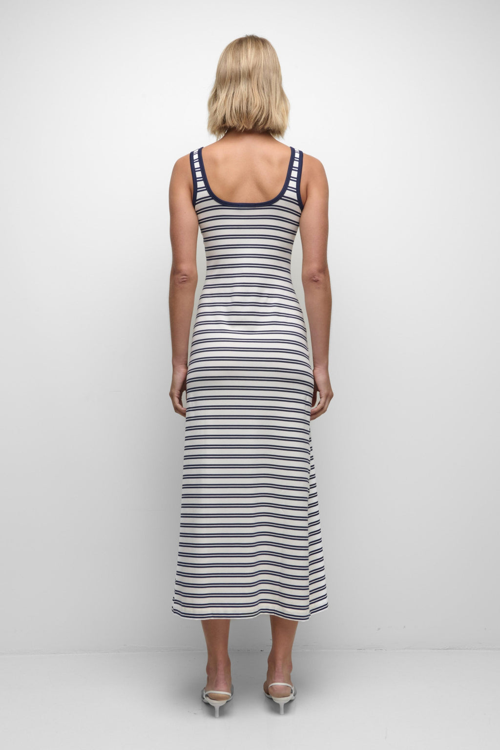 BECKER COTTON JERSEY MIDI DRESS Simkhai