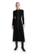 Ismelle Collared Knit Midi Dress Simkhai