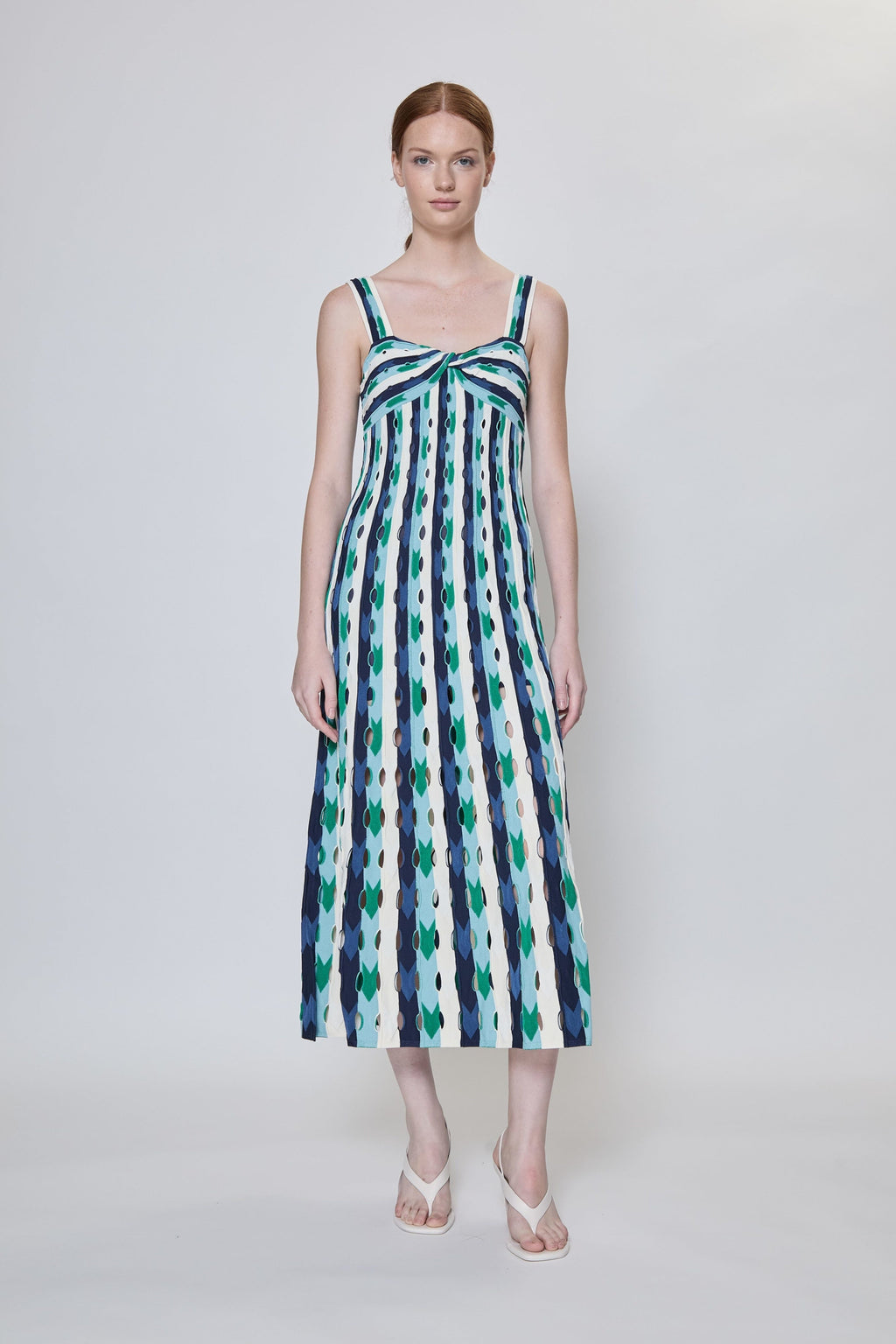 Christina Knit Midi Dress Simkhai