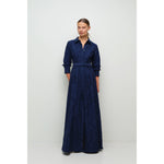 Courtney L/S Belted Gown Simkhai