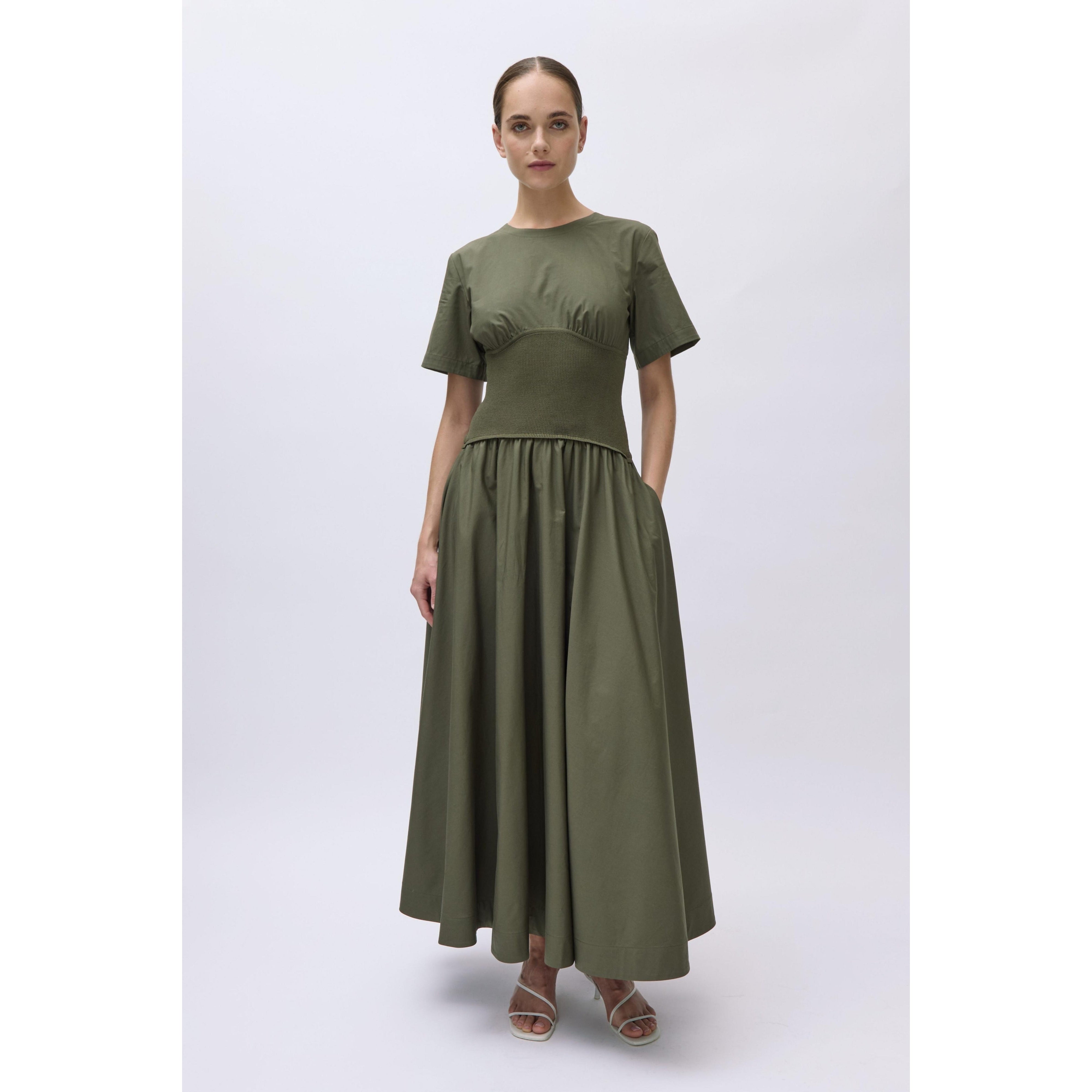 Wrenna S/S Midi Dress Simkhai