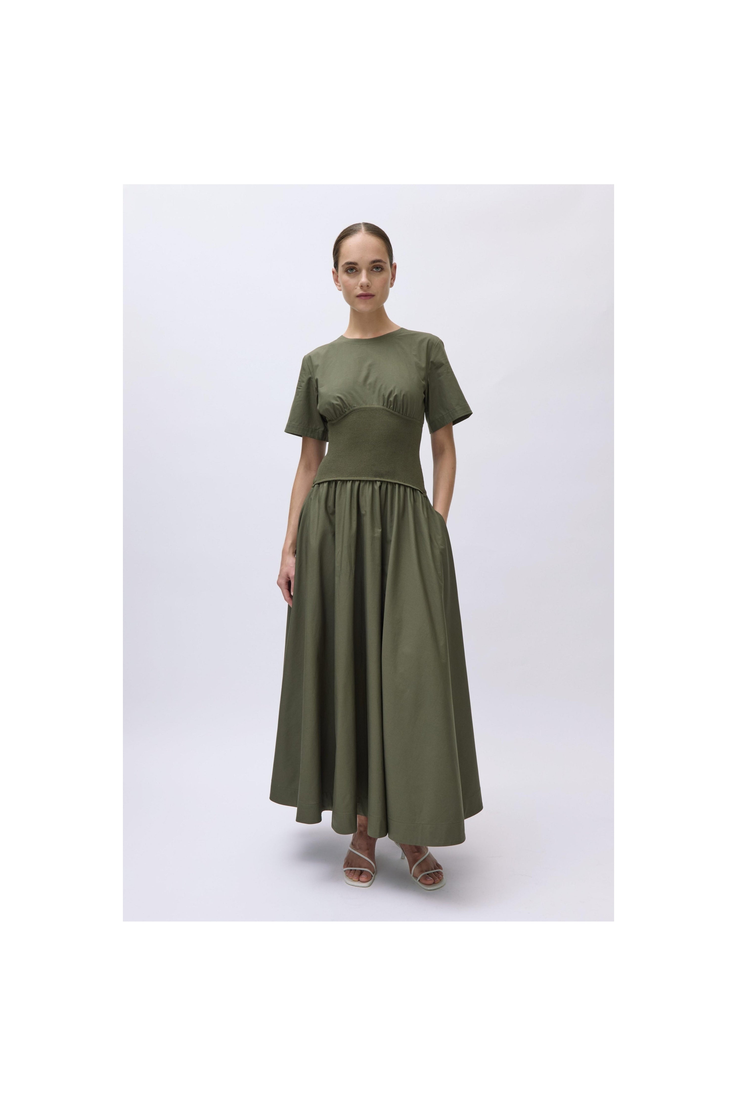 Wrenna S/S Midi Dress Simkhai
