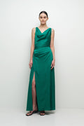 Melaney Satin Gown Simkhai