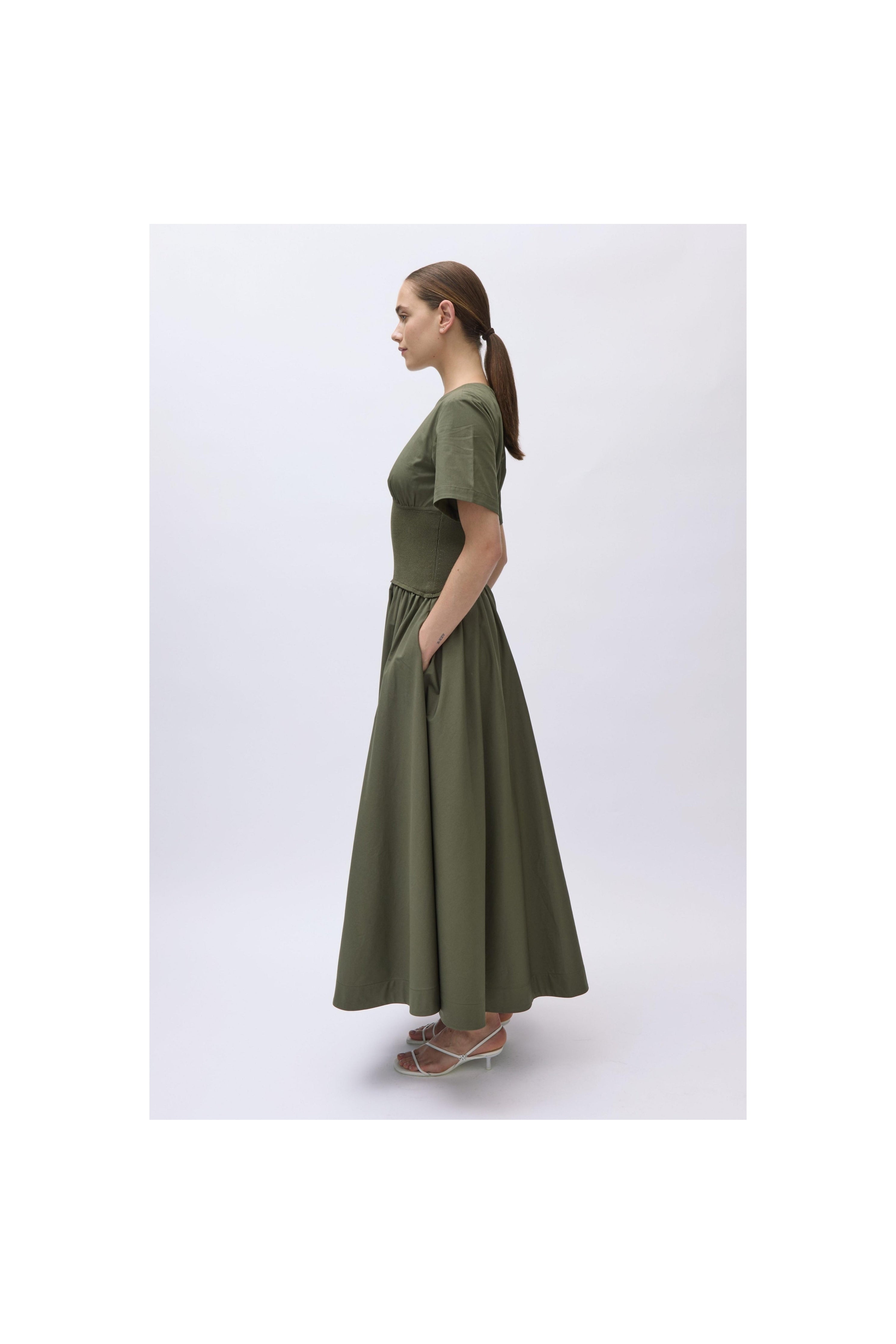 Wrenna S/S Midi Dress Simkhai