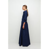 Courtney L/S Belted Gown Simkhai