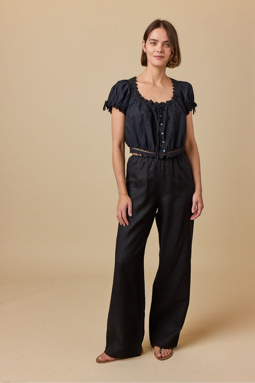 LAVON LINEN PANT Dôen (shopdoen.com)
