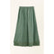 Dim Gray Verona Skirt in Verde Fossil