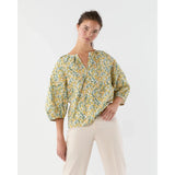 Victoria Blouse Gold Multi Viger's Vine Liberty Fabric - Primm'sVictoria Blouse Gold Multi Viger's Vine Liberty FabricMashburn