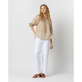 Victoria Blouse Yellow Pepper Liberty Fabric - Primm'sVictoria Blouse Yellow Pepper Liberty FabricMashburn