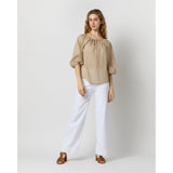 Victoria Blouse Yellow Pepper Liberty Fabric - Primm'sVictoria Blouse Yellow Pepper Liberty FabricMashburn