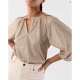 Victoria Blouse Yellow Pepper Liberty Fabric - Primm'sVictoria Blouse Yellow Pepper Liberty FabricMashburn