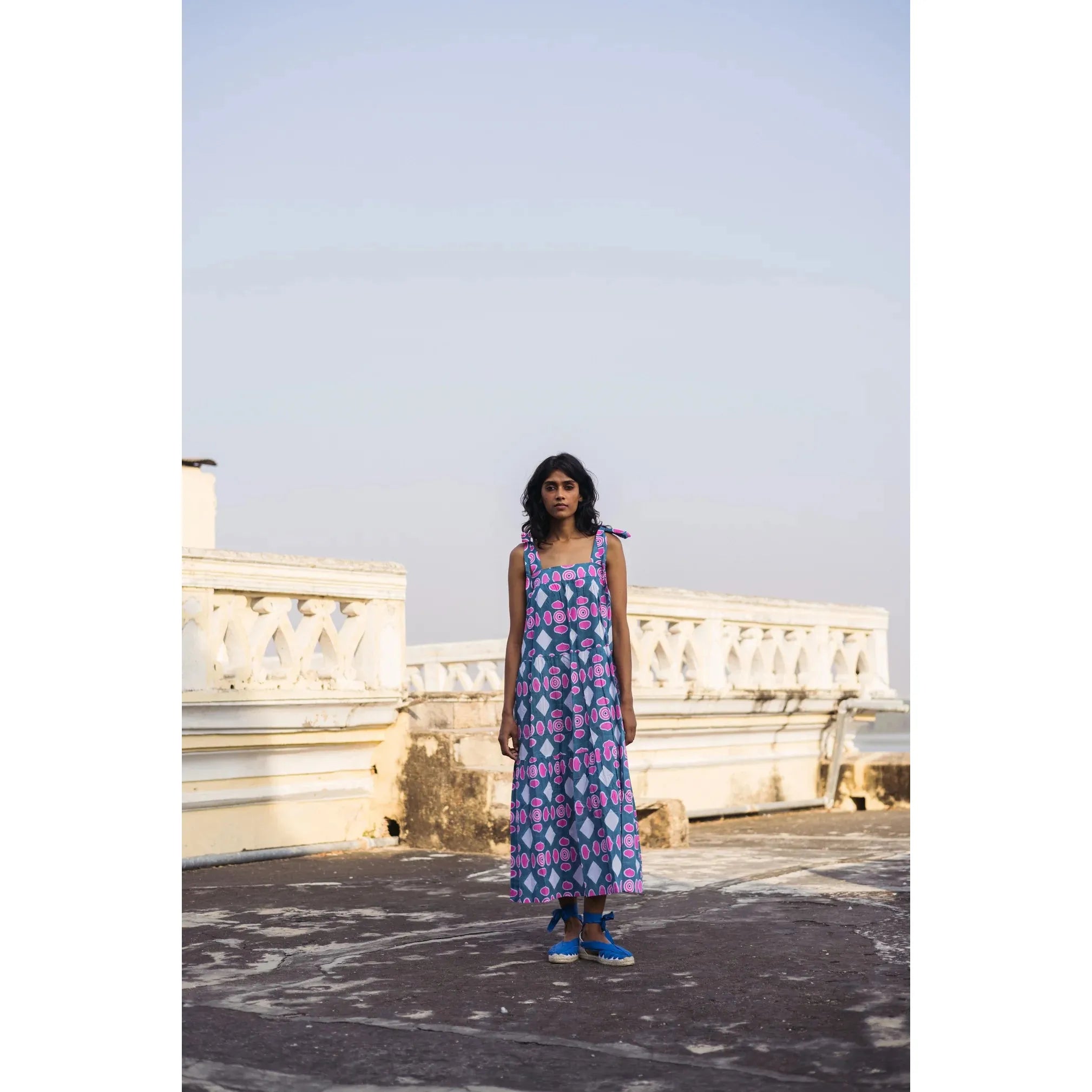 Winslow Dress in Button Print - Primm'sWinslow Dress in Button PrintSZ BlockPrints