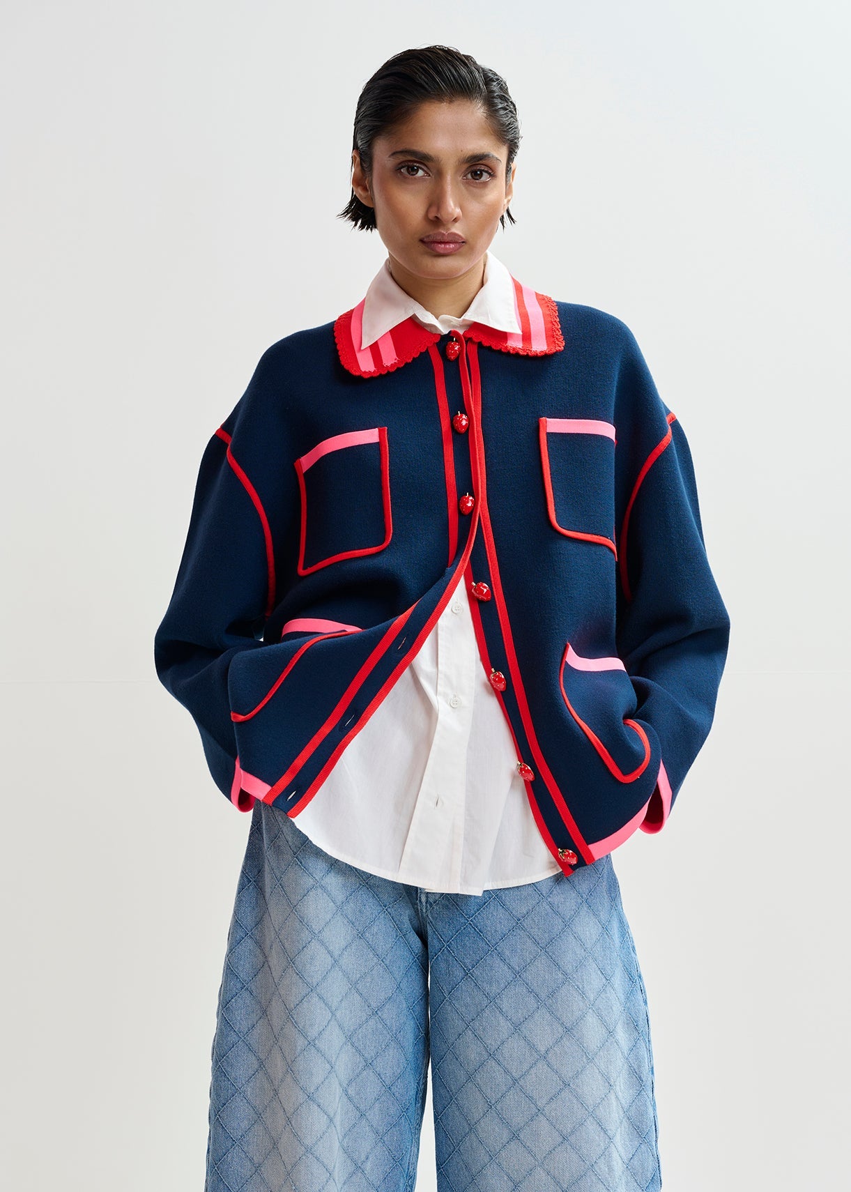 KOKORICO KNITTED CARDIGAN ESSENTIEL ANTWERP