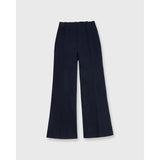 Ann Mashburn Faye Flare Cropped Navy Ponte Knit - Primm's